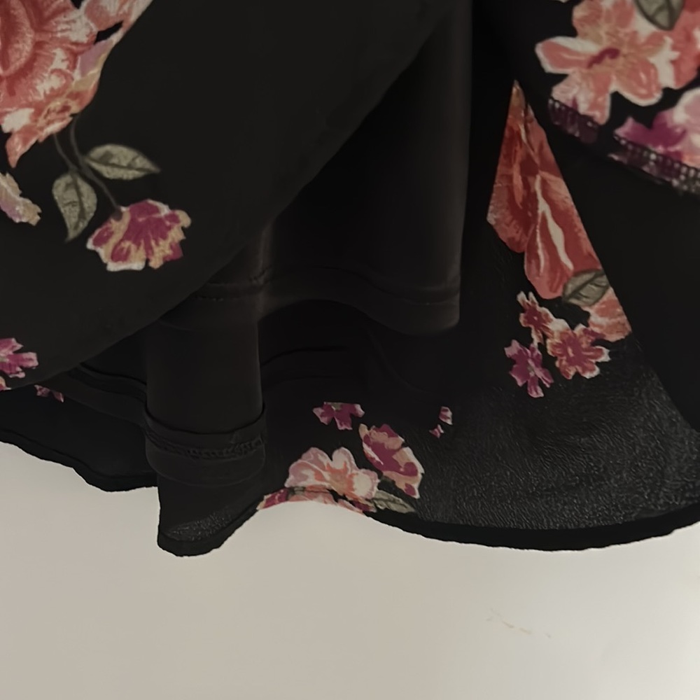 Altar’d State Floral Black Mini Dress - Picture 6 of 6